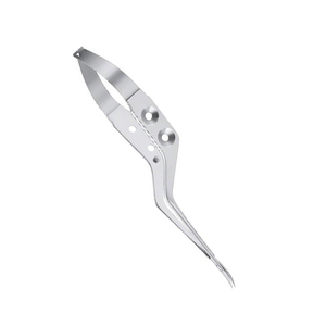 Venta al por mayor Micro tijeras curvadas hacia arriba en forma de bayoneta dentada una hoja afilada 200 mm 7,78 "Micro Tijera - Product Image 2