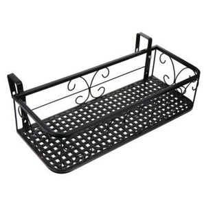 Finest Quality Eco-Friendly Metal Wirework Window Box <b>Planter</b> Iron Hanging <b>Balcony</b> <b>Railing</b> Decorative Container Rectangular Home - Product Image 5