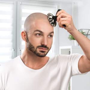 Cabezal de Afeitado de Repuesto de 7 Cuchillas, Compatible con Afeitadoras Rotatorias de Uso en Seco/Húmedo, Resistente al Agua IPX7, para el Rostro - Product Image 1