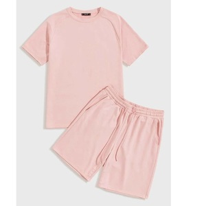 Buena calidad 2025 verano moda Casual deportes Top y pantalones cortos de manga corta conjunto para niños ropa para niños EXPORTACIÓN DE BD - Product Image 4