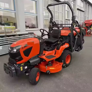 พร้อมจัดส่ง เครื่องตัดหญ้าแบบไร้สาย 2 จังหวะ ใช้แก๊สโซลีน ขนาด 40 นิ้ว แบบ DIY OEM เครื่องยนต์เบนซิน 2 จังหวะ สูบเดียว 24V ปรับความเร็วเดินหน้าได้ - Product Image 1