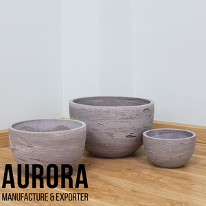 Vente directe usine : Jardinière en fibrociment sur mesure avec trou de drainage, finition écologique pour jardin domestique, prix usine, peinture incluse - Product Image 3