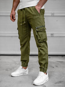 Pantalon de jogging en molleton pour hommes, avec cordon de serrage à la taille et poches, décoration brodée - Product Image 6