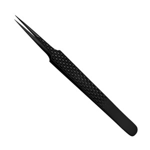 Pinzas de pestañas de belleza profesional Extensiones Pinzas de aislamiento puntiagudas Instrumento quirúrgico de acero inoxidable IMPLANTES DENTRIC - Product Image 6