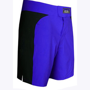 Pantalones cortos de boxeo MMA con logotipo personalizado para hombre, ropa de entrenamiento de lucha de tela de poliéster transpirable con estampado personalizado de alto rendimiento - Product Image 6