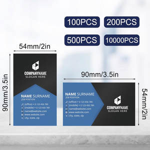 Tarjetas de visita personalizadas con logotipo e imagen para pequeñas empresas Plantilla gourmet con tarjeta impermeable personalizada - Product Image 2