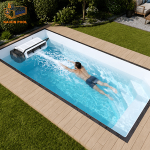 Équipement de <span class=keywords><strong>piscine</strong></span> familiale extérieure pour maison et jardin, petite <span class=keywords><strong>piscine</strong></span> pour adultes fabriquée en Chine avec système de <span class=keywords><strong>contre</strong></span>-<span class=keywords><strong>courant</strong></span> pour piscines - Product Image 6