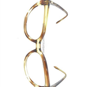 Listo Stock de gama alta hecho a mano cuerno de búfalo marcos ópticos forma elegante gafas de lectura hombres FWE semi-sin montura gafas caso - Product Image 1