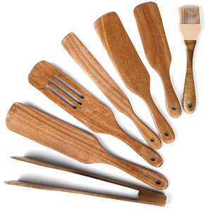 Espátula de madera para masa madre, palo agitador, espátula para pan, juegos de espátula ranurada para herramientas de cocina, Gadgets, manualidades, precio superior - Product Image 1