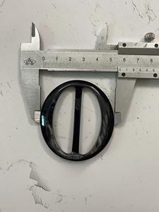 Anillo para Bufanda de Cuerno de Búfalo con Pulido Suave que Agrega Elegancia Suave y Sujeción Segura a Cualquier Bufanda de Alta Calidad - Product Image 2