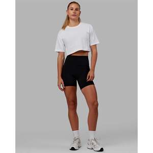 เสื้อยืดครอป MVP Heavyweight สีขาว-เสื้อลำลองสีพื้น - Product Image 5