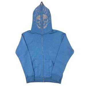 Sweat à capuche à manches longues pour homme, 50 coton, 50 Polyester, imprimé, surdimensionné, noir, vente en gros - Product Image 1