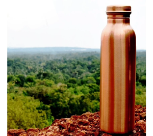 High Quality 1000 <b>ml</b> Pure Copper Water <b>Bottle</b> for Gym Yoga & Workout for Home Use Made in India - Product Image 4