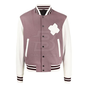 Meilleur Prix Letterman Veste Nouvelle Arrivée Veste D'hiver 100% Coton Laine Fait Letterman Veste - Product Image 1