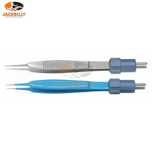 Pinzas de coagulación bipolar de acero inoxidable de la mejor calidad con etiqueta privada personalizada, instrumentos médicos eléctricos certificados ISO CE - Product Image 6