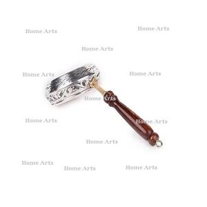 Ensemble de 4 théières en cuivre de qualité supérieure, taille personnalisée, théière et cafetière avec poignées en bois pour une utilisation en cuisine - Product Image 5