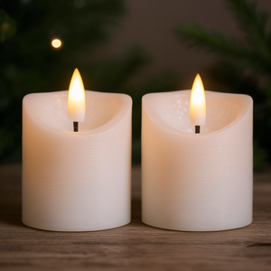 <b>STAR</b> TRADING Flameless <b>LED</b> Candles 5x7.5 Ws 2pcs Set - Product Image 3