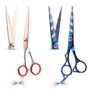 Ciseaux de salon professionnels pour la coupe de cheveux, conçus pour les stylistes recherchant des coupes lisses et uniformes et une manipulation ergonomique. - Product Image 4