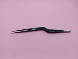 Pinces bipolaires à baïonnette européennes, pinces non adhérentes, réutilisables, instruments de chirurgie médicale, matériau plastique, manuel, électrique - Product Image 3