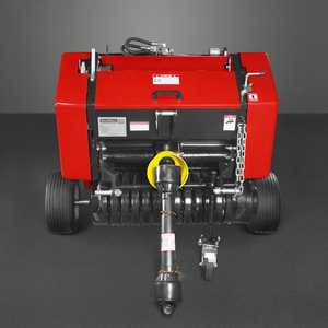 Mini presse à foin ronde de haute qualité avec moteur de boîte de vitesses haute productivité pour le stockage du foin de paille - Product Image 3