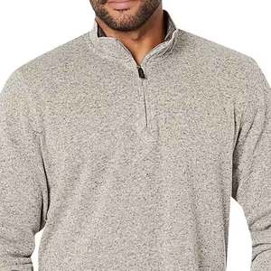 Bas quantité minimale de commande Léger Basics Demi Zip Sweat Fabriqué Au Pakistan Nouveau Design Meilleur Sweat À Demi Zip - Product Image 4