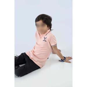 <b>Boys</b> Contrast Tipping <b>Polo</b> <b>Shirts</b> New Design Trendy Kids <b>T</b>-Chest Clothing - Product Image 5
