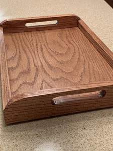 TAMAÑO FARMOUSE bandeja redonda de madera de acacia para servir cocina hogar u Hotel vajilla de estilo clásico para fiesta o ser de comida - Product Image 6