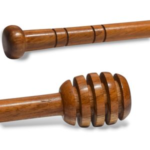 Estick Bâtons de miel de haute qualité Distributeur de miel Bruine de miel Cadeau de fête de mariage Mini bâton de nid d'abeille en bois par AHD - Product Image 5