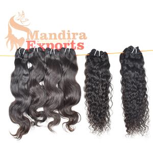 Extensions de cheveux humains vierges naturels alignés sur les cuticules Boucles de vague de tressage bouclées chimiquement gratuites meilleures ventes pas chères - Product Image 5