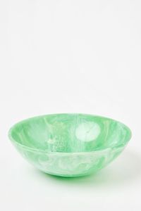 FRESIN BOL COLOUR FULL saladier en résine fait à la main avec RÉSINE et bol de fruits à motif tourbillon aqua utilisé dans le buffet de l'hôtel à la maison - Product Image 3