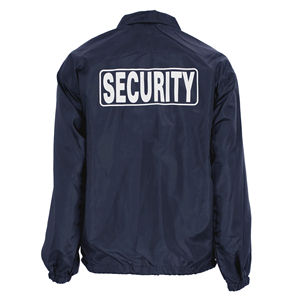Chaqueta Cortavientos de Poliéster de Alta Calidad para Hombre, Negra, Cálida, de Seguridad, para Todas las Estaciones, Color Personalizado ODM, con Bolsillo - Product Image 5
