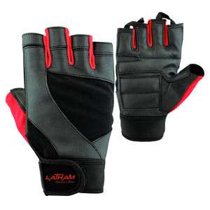 Gants de fitness et d'entraînement légers en cuir respirant avec sangle réglable, personnalisables OEM, pour hommes et femmes, vente en gros - Product Image 1