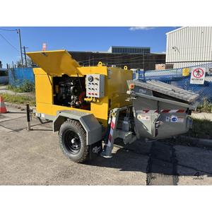 Pompe à béton diesel Jacon 2025 S63 avec moteur et composants essentiels de roulement pour les industries de la construction - Product Image 3