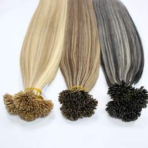 Extensiones de Cabello I-Tip 100% Cabello Humano Virgen Remy Pre-Adheridas con Queratina al por Mayor OEM ODM - Product Image 2