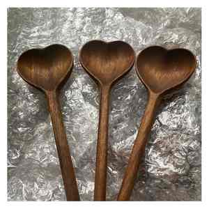 <b>Wooden</b> Spoon for Kitchen Use Handmade in Vietnam Eco-Friendly Long Handle <b>Cooking</b> <b>Utensils</b> for Stirring and Serving Food - Product Image 6