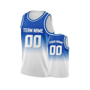Maillot de basket-ball avec points brodés grande taille prix de gros - Product Image 3