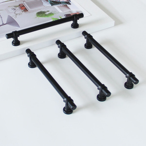 มือจับเฟอร์นิเจอร์อลูมิเนียมอุตสาหกรรม ที่จับตู้ ฐานโลหะผสมสังกะสี ดีไซน์ร่วมสมัย เป็นมิตรกับสิ่งแวดล้อม สำหรับลิ้นชักครัว - Product Image 1