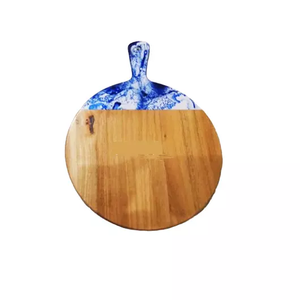 Tabla de Cortar Rectangular de Madera, Tabla de Quesos, Bandeja de Charcutería, Paquete Combinado para Cortar y Servir - Product Image 5