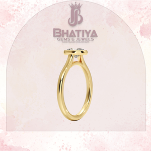 Diamante Ovalado Cultivado en Laboratorio, Color Def, Claridad VVS, CVD HPHT, Gema Sintética para la Elaboración de Anillos de Compromiso - Product Image 2