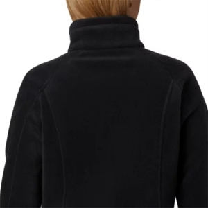 Abrigo de invierno con logotipo personalizado para mujer, chaqueta polar con bolsillos de color sólido, chaqueta polar unisex con cremallera polar con tamaño personalizado OEM - Product Image 3