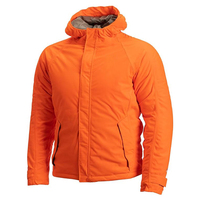 Veste de chasse orange à motif personnalisé pour homme, imperméable, softshell, multi-poches, isolée
