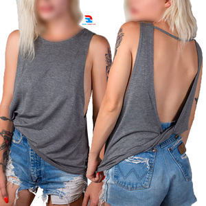 เสื้อกล้ามออกกำลังกายสำหรับผู้หญิง เสื้อกีฬาแขนกุดสำหรับวิ่ง ออกกำลังกาย เสื้อกล้ามโยคะสำหรับฤดูร้อน เสื้อทรง Racer-back สำหรับสาวๆ - Product Image 1