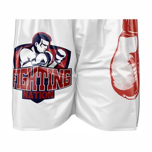 Pantalones cortos de boxeo ligeros personalizados profesionales Ropa de artes marciales profesionales para partidos de entrenamiento con diseño de logotipo personalizado - Product Image 5
