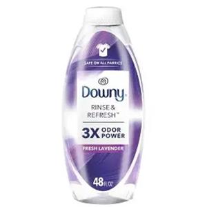 Achetez l'adoucissant pour tissus Downy Rinse And Refresh de qualité, parfum lavande fraîche, 48 fl oz/1,43 L - Product Image 1