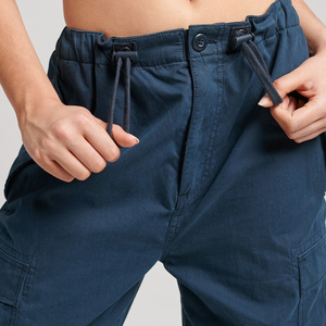 Pantalones de mujer más vendidos, pantalones de correr de cintura alta con múltiples bolsillos, ropa de calle personalizada, fabricante OEM, pantalones Cargo holgados - Product Image 3