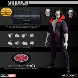 Figura de Acción Morbius de Marvel One12, Nueva, Juguete Militar para Coleccionar, Decorar, Modelo de Dibujos Animados, Personaje Único - Product Image 2