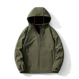 Logo personnalisé 2025 polaire Softshell veste de haute qualité vêtements d'extérieur chauds et légers pour l'hiver imperméable coupe-vent temps froid - Product Image 2