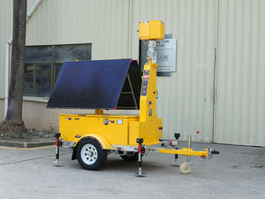 กล้องตรวจจับความเคลื่อนไหวและมองเห็นในเวลา<span class=keywords><strong>กลางคืน</strong></span> ติดตั้งบนรถพ่วงพลังงานแสงอาทิตย์ พร้อมตัวเลือกเครือข่ายขั้นสูง - Product Image 2