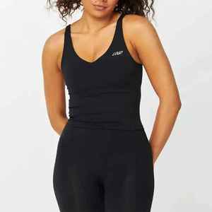 Ensemble de yoga de haute qualité, design personnalisé, débardeur et soutien-gorge de sport au toucher doux, fourniture directe du fabricant - Product Image 1