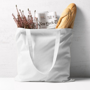 Sac fourre-tout de luxe en toile de coton de qualité supérieure avec poignée en corde pour cadeaux de mariage, produit par un fabricant leader - Product Image 1